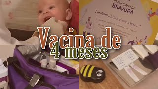 Vacina De 4 Meses Da Helena - Deu Risada - Sintomas