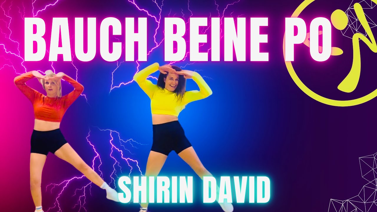 BAUCH BEINE PO 🍑 SHIRIN DAVID 🍑 Zumba®️ Fitness Choreography by Inka Brammer YouTube