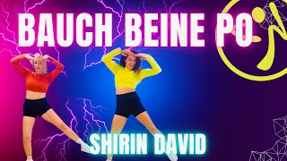 BAUCH BEINE PO 🍑 SHIRIN DAVID 🍑 Zumba®️ Fitness Choreography by Inka Brammer