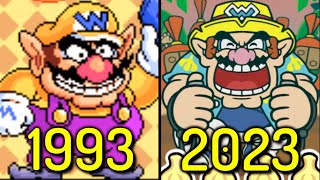 Evolution of Wario Games 1993-2023