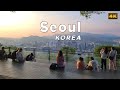 Seoul walk korea  n seoul tower romantic tour in the city travel vlog