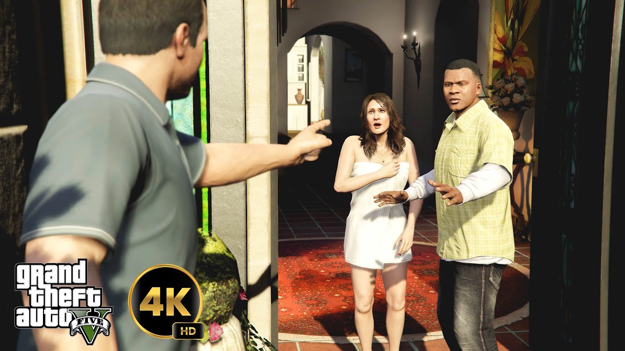 GTA 5 Marriage Counseling (Amanda CHEATING 1) 4K 60FPS YouTube