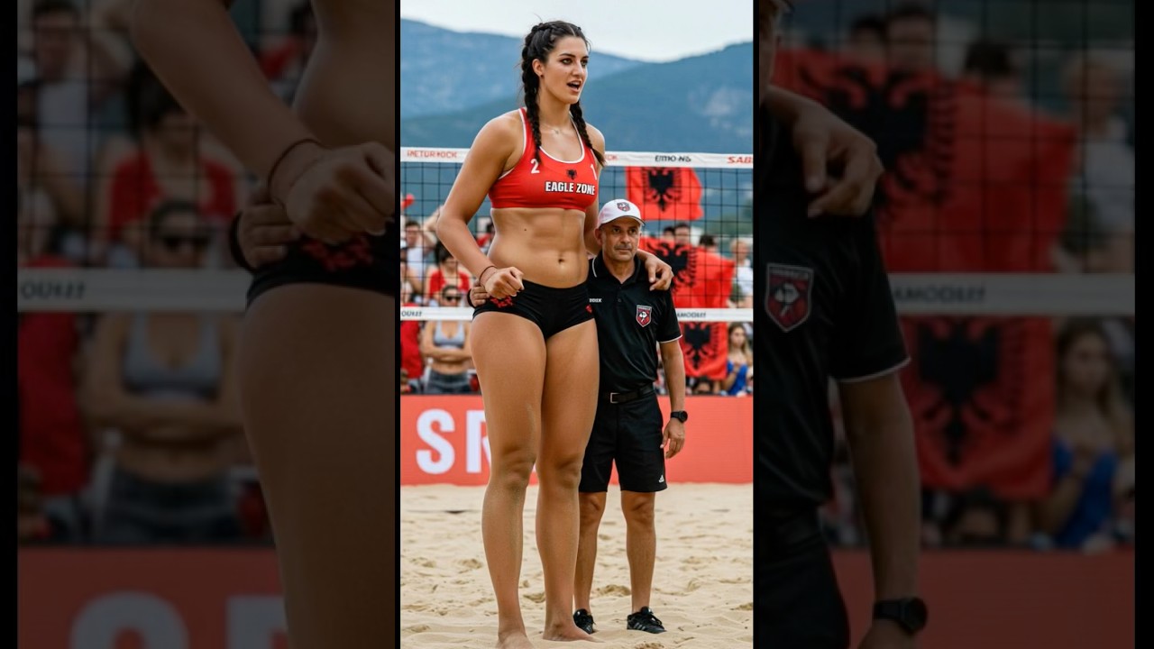 3M Tall Volleyball Girls 😍🇦🇱