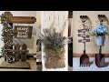 Diy Thrifty Charm Decor Shabby Chic Vintage Rustic| Hoke and Rustic Wall Hangings Decor