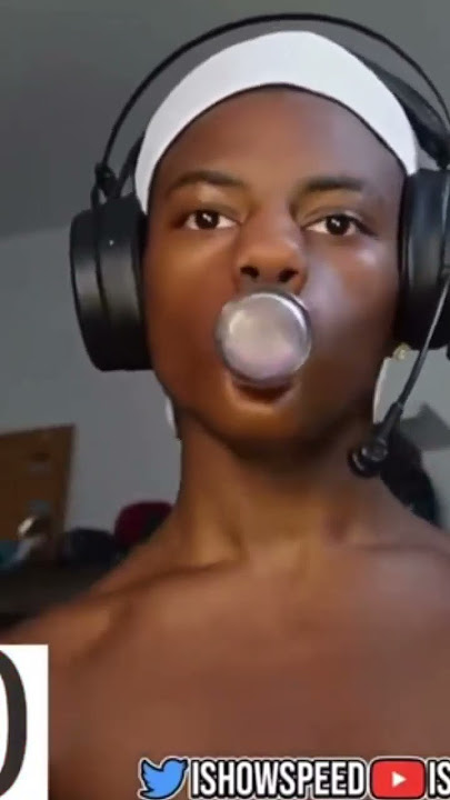 Ishowspeed doing the Kylie Jenner lip challenge🤣🤣