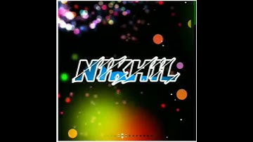 Nikhil Name status || #Nikhil_name_status || #Name_art_status || #nk_status_jhajhar | #N_name_status
