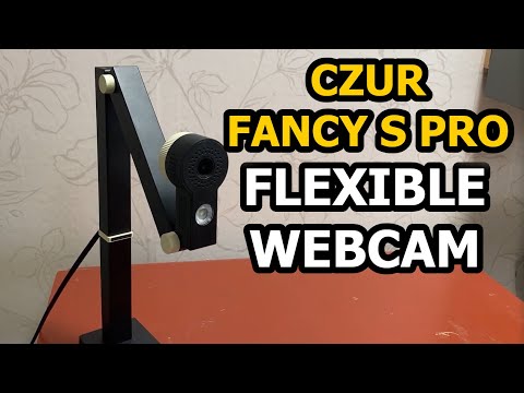 Webcam With Articulating Arm - CZUR Fancy S Pro - YouTube