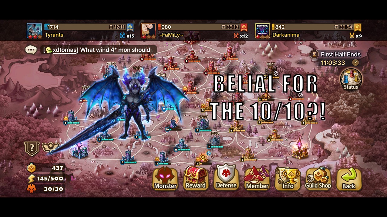 G2 Siege: ~FaMiLy~ / Darkanima - Road to G3 - Summoners War