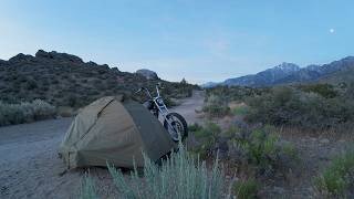 Solo Moto Camping trip to Nevada Hwy 50 | Day 5