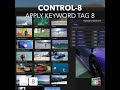 Final Cut Pro Shortcut | Control-8 | Apply Keyword Tag 8