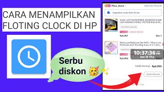 CARA MENAMPILKAN FLOATING CLOCK PADA HP screenshot 3