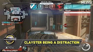 Clayster "Being a Distraction" - #CWLDallas Open