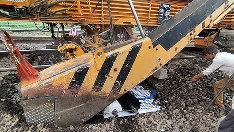 How to work BCM machine working on Geo Textile & Geo Grid in Indian railways