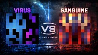 Virus Vs Sanguine (Pixel Gun 3D Clan War & Discord messages)