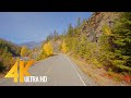 Icicle Creek Road, Leavenworth, WA State - Autumn Scenic Drive 4K 60fps (WITH MUSIC)