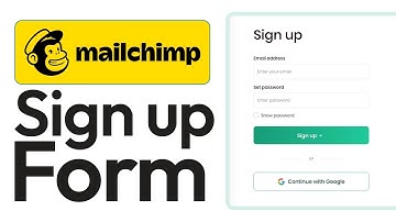 How To Create A Sign Up Form On Mailchimp (2025) Tutorial