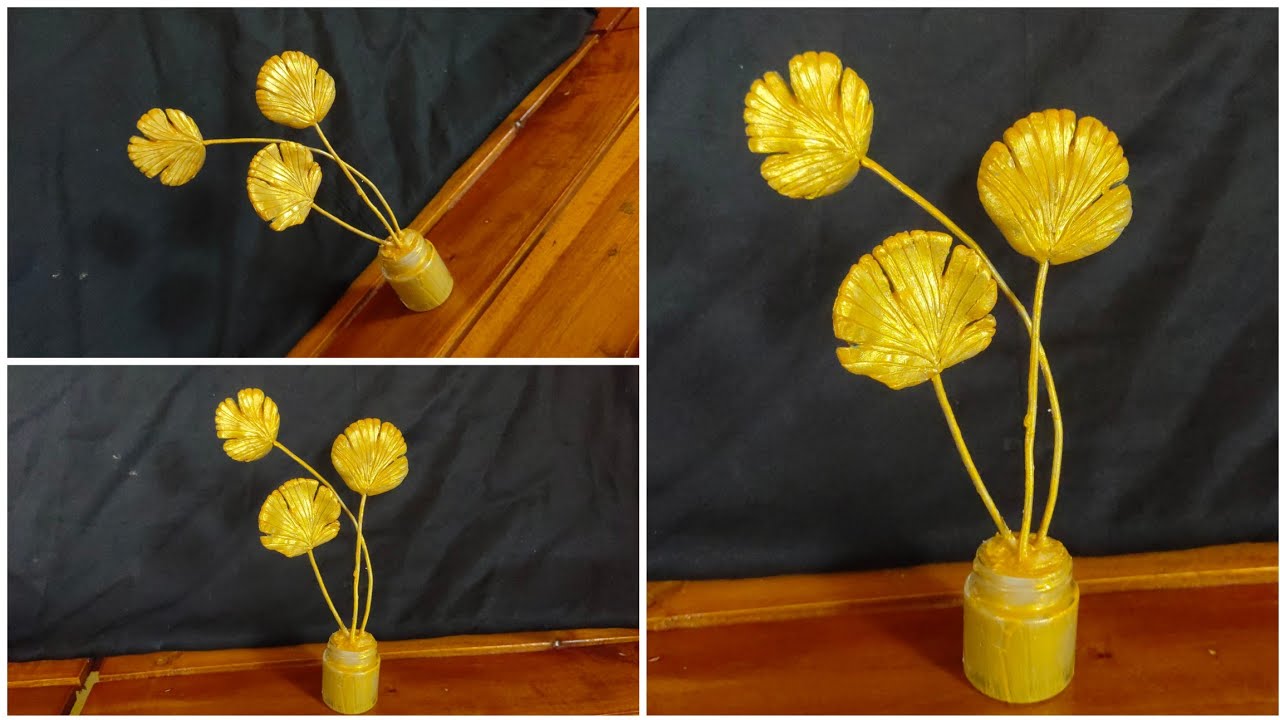 beautiful table top decor within minutes #bestoutofwaste #diy # ...