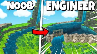 Engineering a MEGA DAM to save my season in Timberborn!