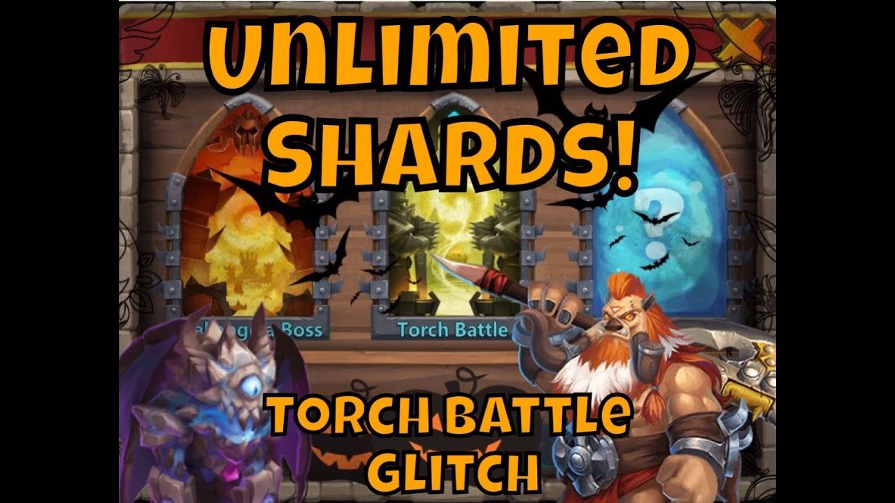 Castle Clash: Torch Battles Glitch | UNLIMITED SHARDS