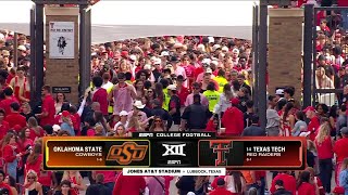 NCAA Football 2025: Oklahoma State at #14 Texas Tech