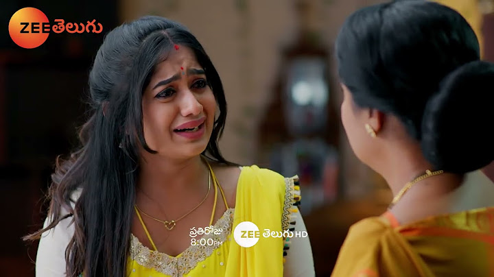 Padamati Sandhya Ragam Promo - 18 Feb 2025 - Everyday at 8:00 PM - Zee Telugu