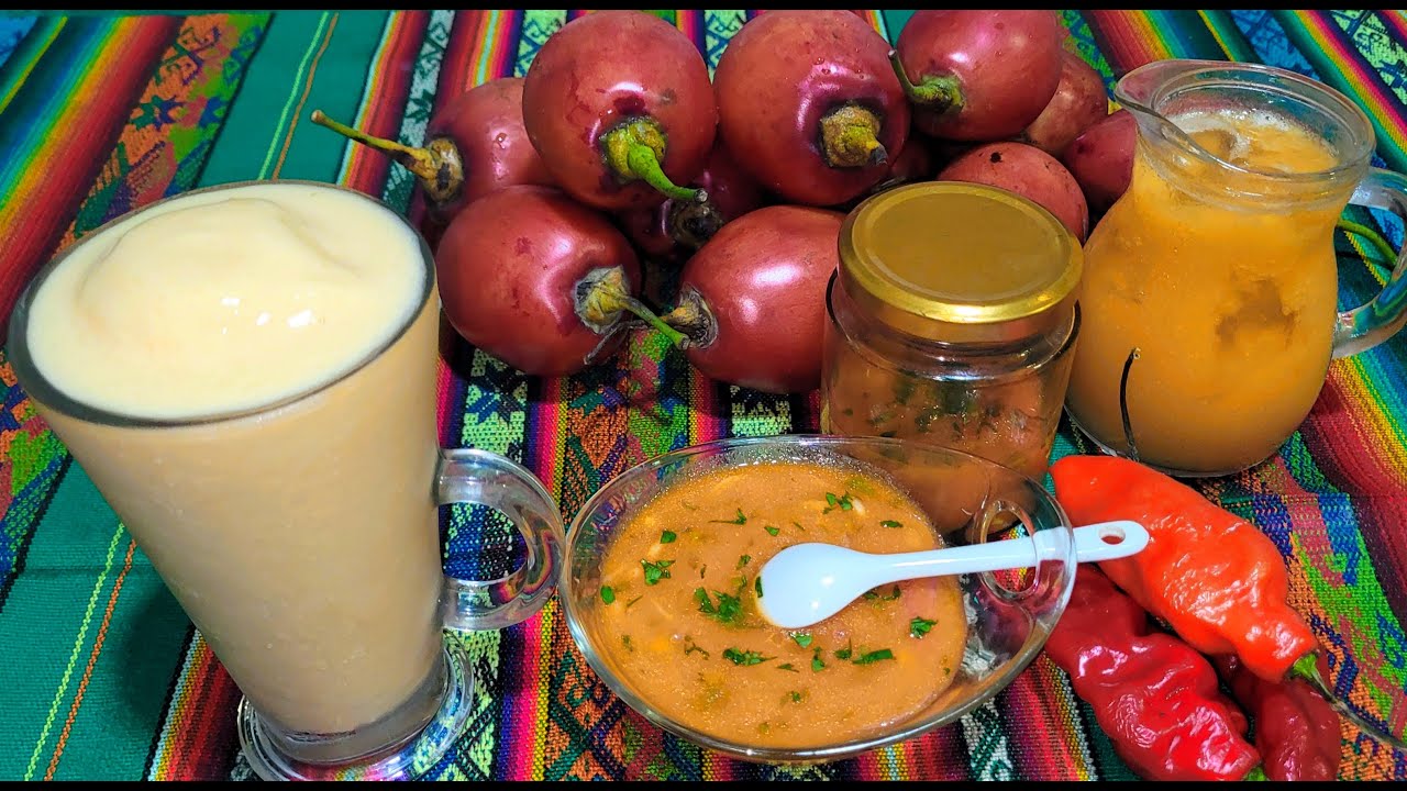✅️✅️TOMATE DE ÁRBOL 3 RECETAS EN UNA‼️, Salsa de ají, Refresco y Sorbete o granizado con leche🇪🇨