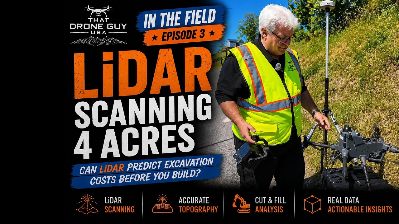 LiDAR Scanning 4 Acres with the DJI Matrice 400 | In the Field Ep. 3