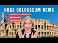 Exciting colosseum news new ticket system new entrance new ticket