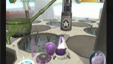 DE BLOB Wii Walkthrough Part 7D Hanging Gardens