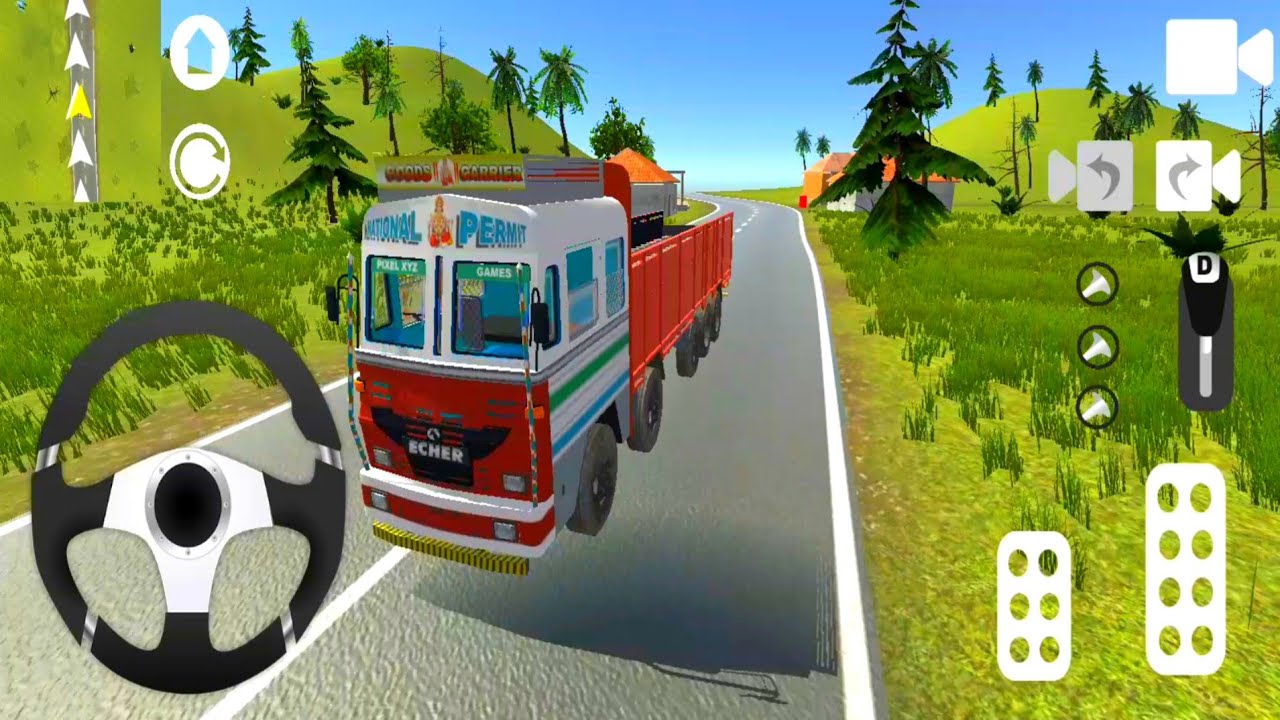 Truck Simulator Offroad Driving Truck 3D - Android Game Play 