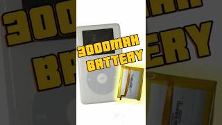 3000mAh battery in and iPod classic 4th gen?..🤯 #ipod #ipods #apple