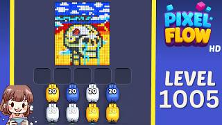Pixel Flow Level 1005 Solution Walkthrough Information