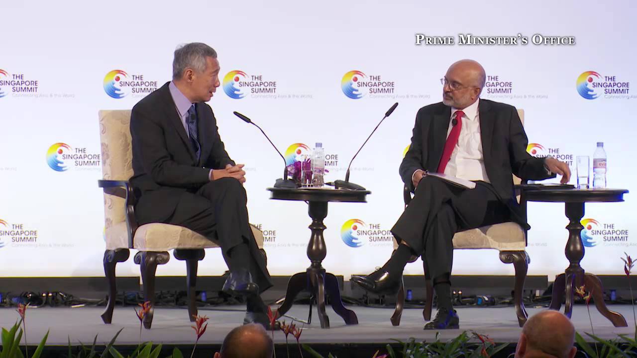16. On managing economic slowdown (The Singapore Summit 2015)