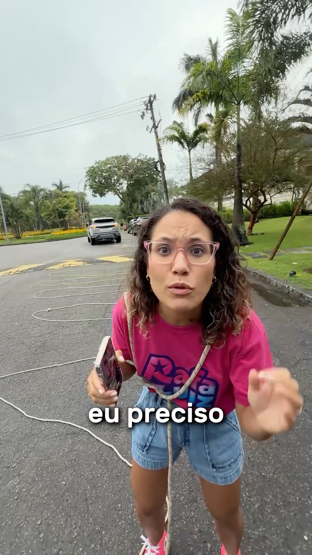 O CARRO VAI ME PUXAR! #shorts
