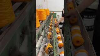 The Color Slowly Disappears Into Something New | Color Changing Yarn #colorchangingyarn #factory
