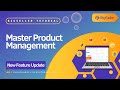 Master Product Management
