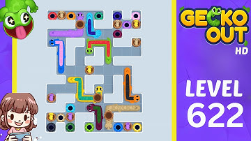 Gecko Out Level 622 Solution Walkthrough