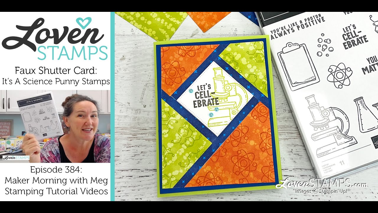Ep 384, Faux Shutter Card Made Simple with the Stampin' Up!® It's ...