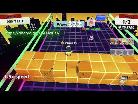 Stumble Guys Block Dash Endless Wave 400+ ( @BlaBlaGamIngSG @trinidadjames567 )