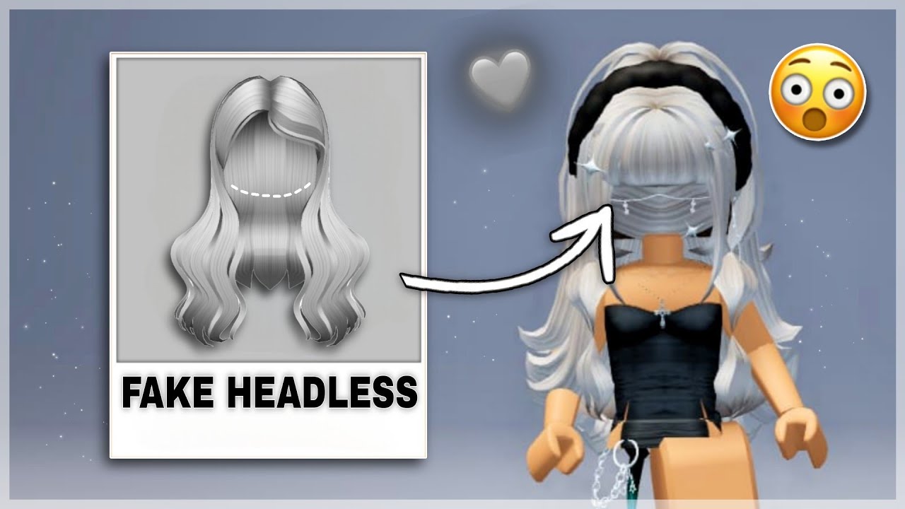 Best fake headless in Roblox #fyp #headlessroblox