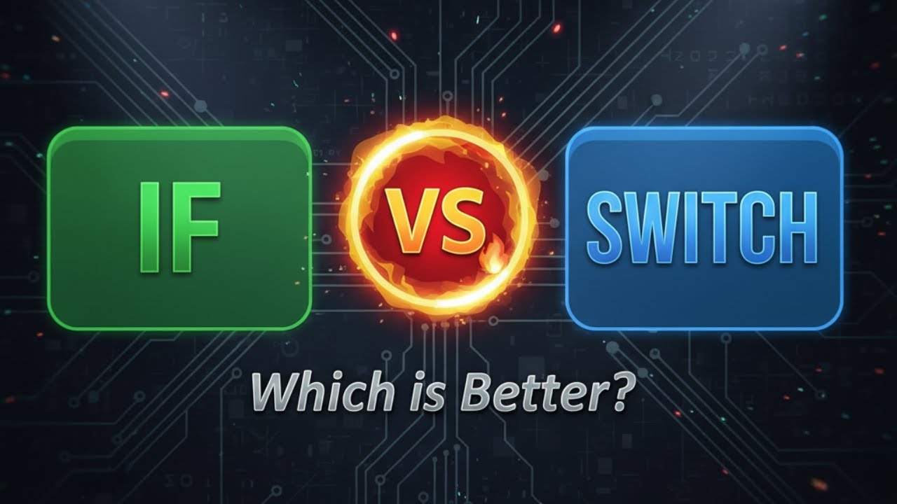 IF vs SWITCH Formula in Excel | Easy Explanation with Examples 🔥😱 - YouTube