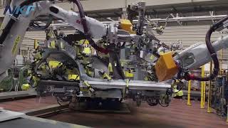 Automated assemble line by ABB robot matched with our linear track.