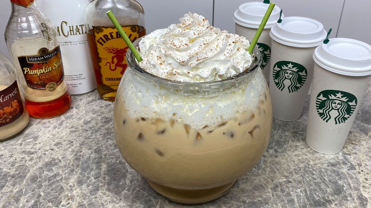 Pumpkin Spice Latte Fishbowl