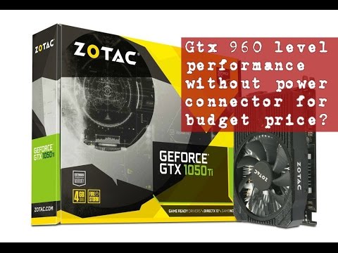 Zotac Geforce Gtx 1050 Ti mini Review + benchmarks (impressive budget card)