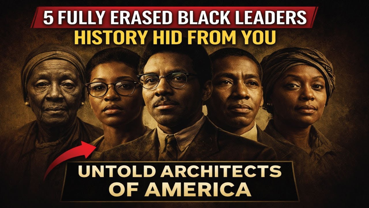 5 Powerful Black Leaders History Erased From Textbooks | The Untold Architects of America