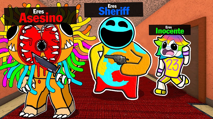 POPPY PLAYTIME 4 SE UNIÓ A MURDER MISTERY ROBLOX 1,2,3,4