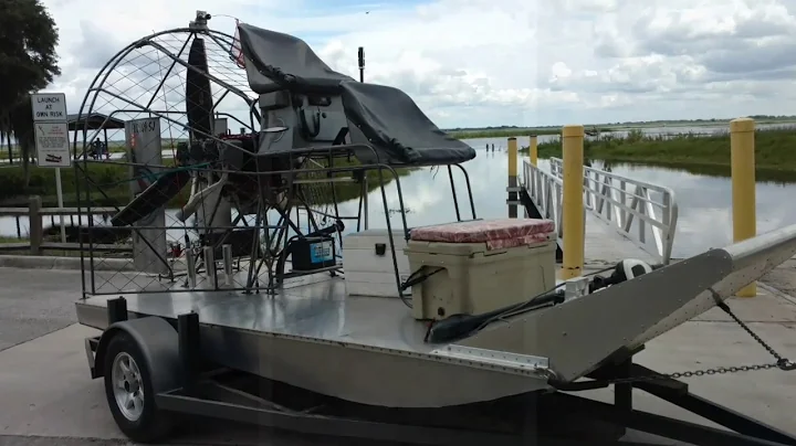 Airboating Lake Kissimmee