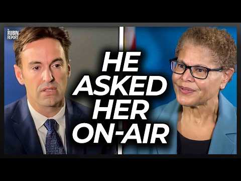 Host Makes LA Mayor Look Dumb with This Simple Question