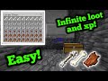 EASIEST Zombie & Skeleton Mob Spawner XP Farm! (MCPE/X-BOX/PC/Nintendo Switch/PS5)