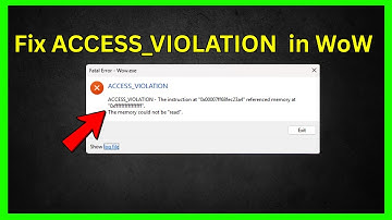 Fix World of Warcraft ACCESS VIOLATION, Memory could not be read
